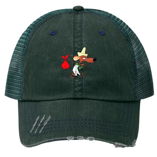 Discover Slowpoke Rodriguez - Mouse Cartoon - Trucker Hats
