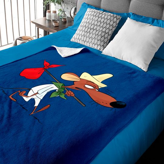 Discover Slowpoke Rodriguez - Mouse Cartoon - Baby Blankets