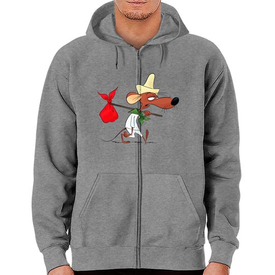 Discover Slowpoke Rodriguez - Mouse Cartoon - Zip Hoodies
