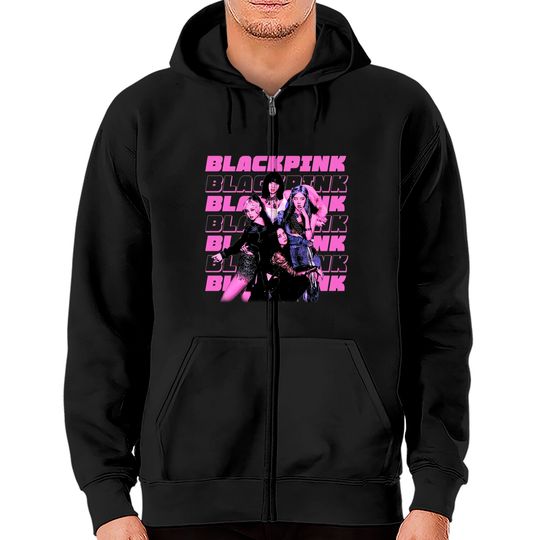 Discover blackpink Kpop Art Zip Hoodies, blackpink Kpop Zip Hoodies
