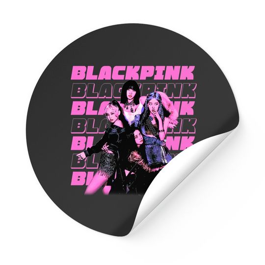 Discover blackpink Kpop Art Stickers, blackpink Kpop Stickers