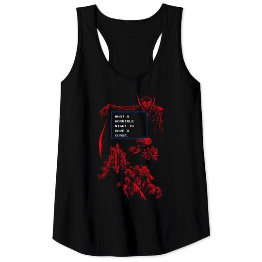 Discover Horrible Night - Castlevania - Tank Tops