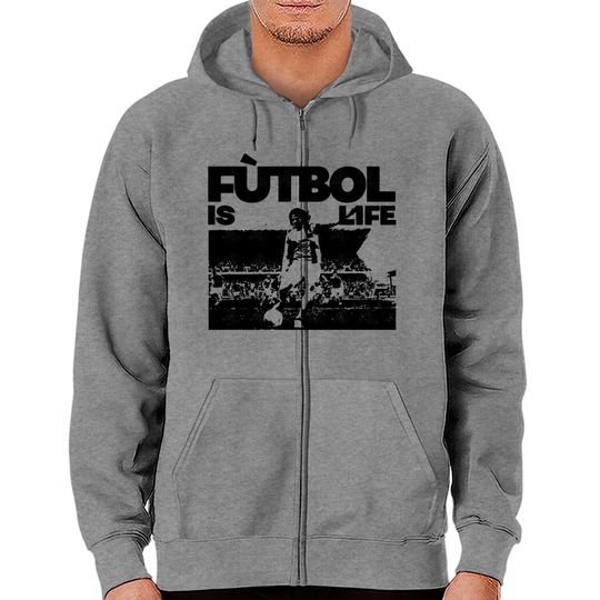 Discover Fùtbol is Life - Dani Rojas - Zip Hoodies