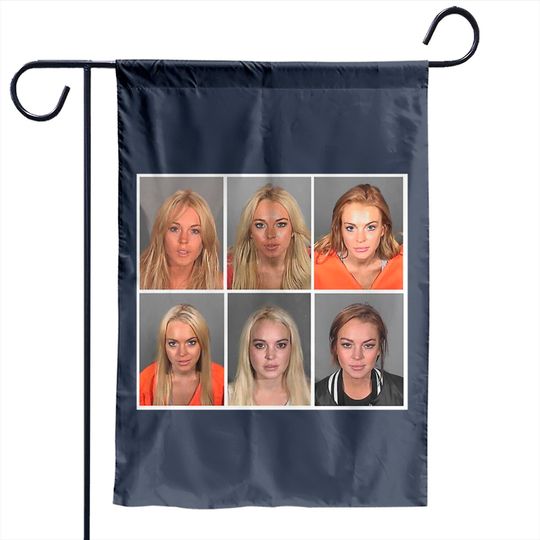 Discover Lindsay Lohan Mugshots Garden Flags Dress