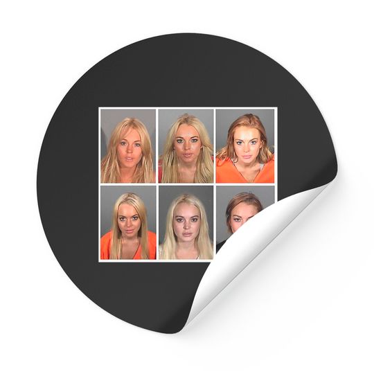Discover Lindsay Lohan Mugshots Stickers Dress