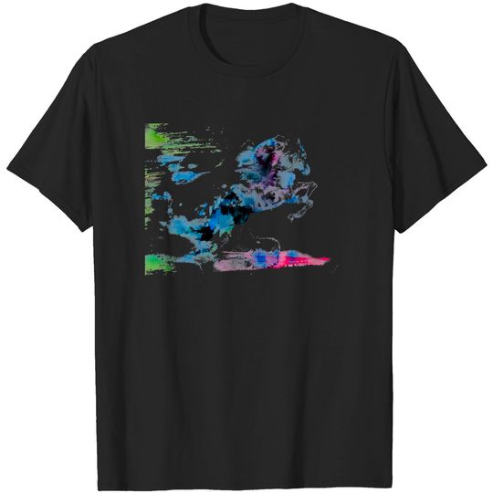 Discover Horse W A T E R C O L O R H O R S E .4 T-Shirt