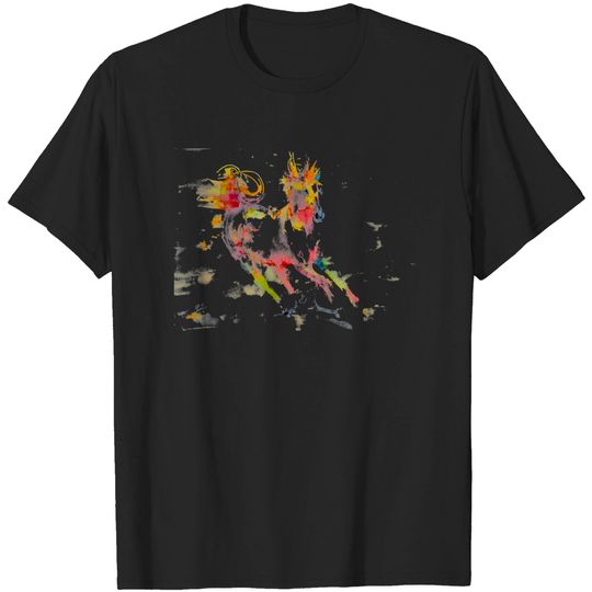 Discover Horse W A T E R C O L O R H O R S E .5 T-Shirt