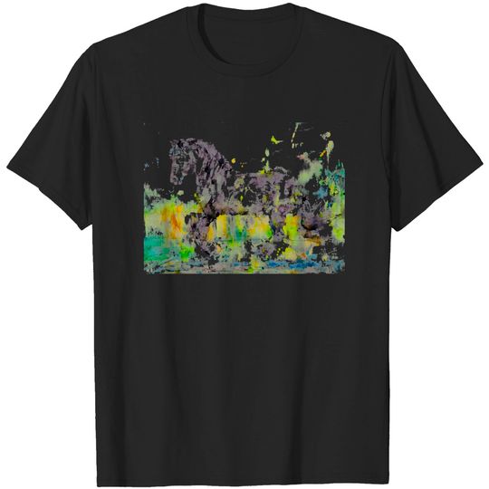 Discover Horse W A T E R C O L O R H O R S E .6 T-Shirt