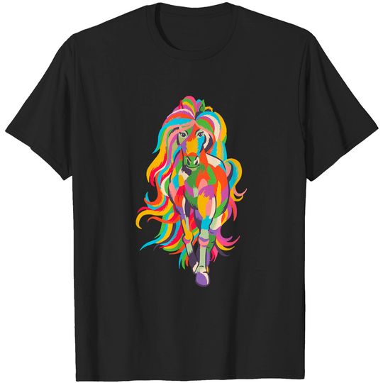 Discover Horse With Colorful Hair Horse with colorful hair T-Shirt
