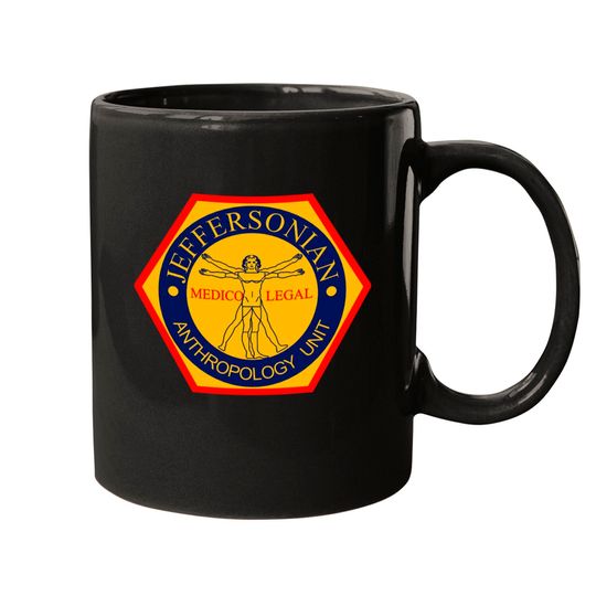 Discover Jeffersonian Badge - Bones - Mugs