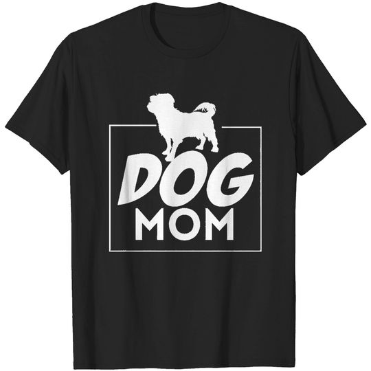 Discover Funny Dog Mom Paw Print Graphic Tee for Dog Lovers