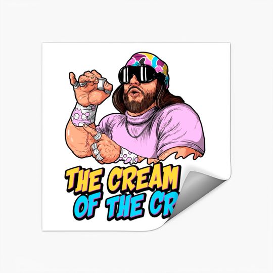 Discover the cream of the crop savage - Randy Savage - Stickers
