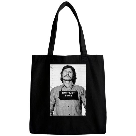 Discover Charles Bronson Mugshot Bags Vintage Western Clint Eastwood Bags