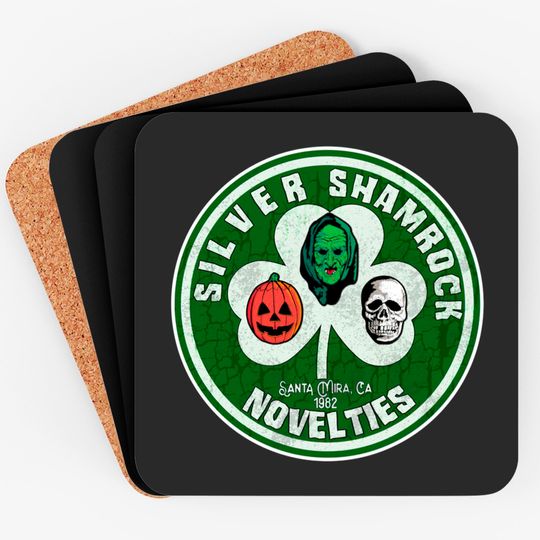 Discover Silver Shamrock Novelties - Halloween 3 Season Of The Witch - Coasters