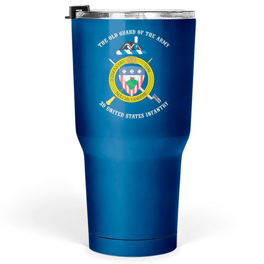 Discover 3d US Infantry Regiment (The Old Guard) unofficial crest - Crest - Tumblers 30 oz