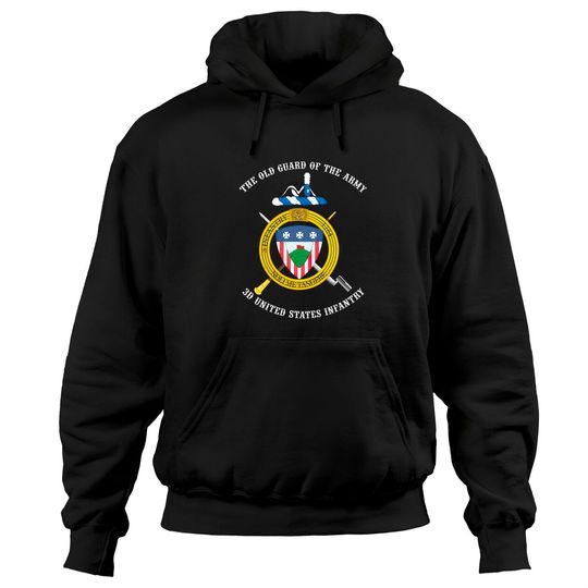 Discover 3d US Infantry Regiment (The Old Guard) unofficial crest - Crest - Hoodies