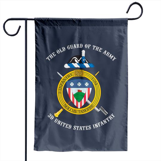 Discover 3d US Infantry Regiment (The Old Guard) unofficial crest - Crest - Garden Flags