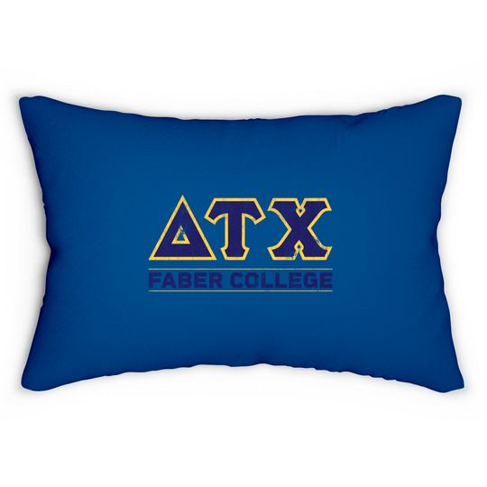 Discover Delta Tau Chi - Faber College - Delta House - Lumbar Pillows
