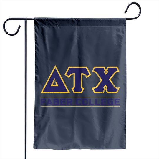 Discover Delta Tau Chi - Faber College - Delta House - Garden Flags