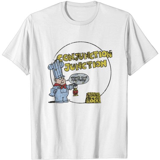 Discover Schoolhouse Rock Conjunction Junction T-shirt