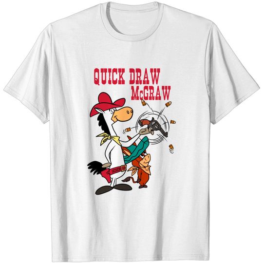 Discover Quick Draw mcgraw - Quick Draw Mcgraw - T-Shirt
