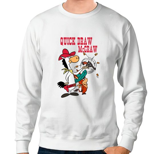 Discover Quick Draw mcgraw - Quick Draw Mcgraw - Sweatshirts