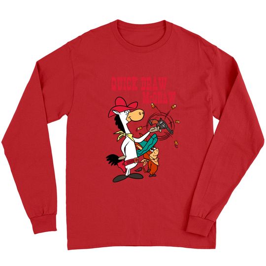Discover Quick Draw mcgraw - Quick Draw Mcgraw - Long Sleeves