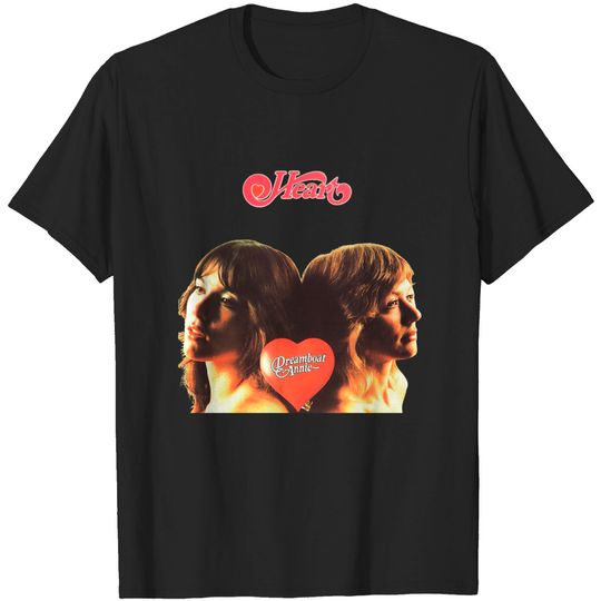 Discover Heart Dreamboat Annie Pop Rock Band Legend T-Shirt