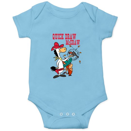 Discover Quick Draw mcgraw - Quick Draw Mcgraw - Onesie