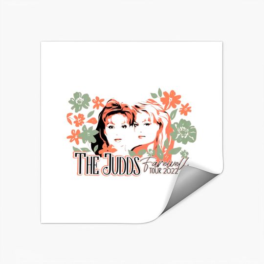 Discover The Judds Farewell Tour 2022, The Judds 90s Country Music Stickers, The judds Stickers