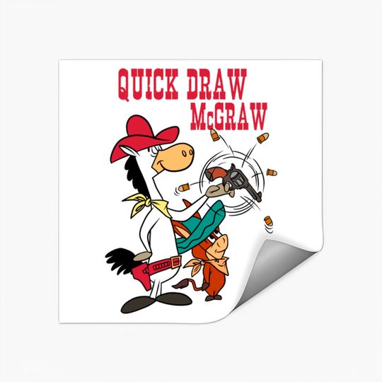Discover Quick Draw mcgraw - Quick Draw Mcgraw - Stickers