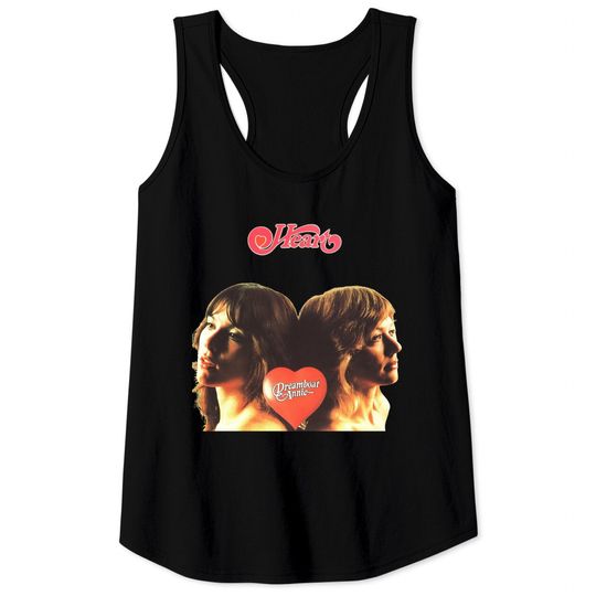 Discover Heart Dreamboat Annie Pop Rock Band Legend Tank Tops