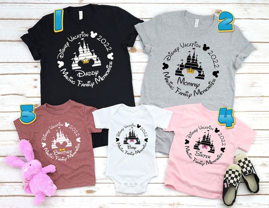 Discover Custom Family Vacation Shirt, Family Trip 2022 Shirt, Personalized Family Vacation Outfit, Family Vacation 2022 Shirt