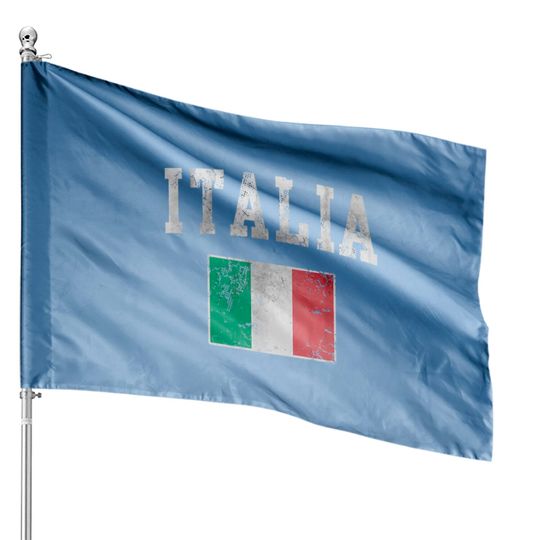 Discover Vintage Italia Italian Flag Italy Italiano Gift Te House Flags
