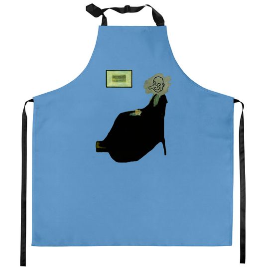 Discover whistler's mother - Mr Bean - Kitchen Aprons