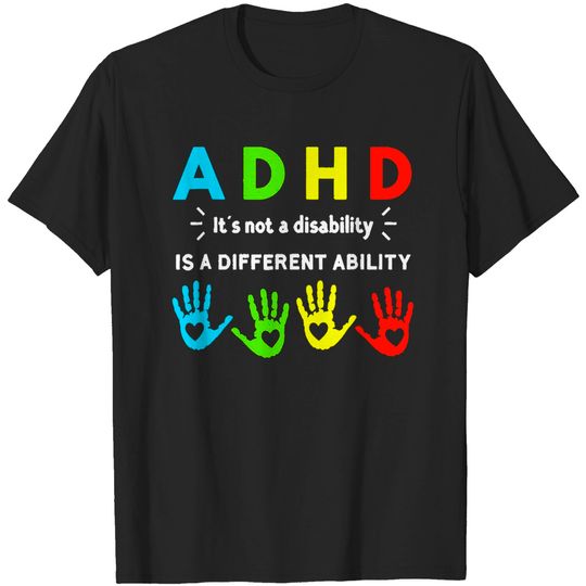 Discover Adhd Autism  A D H D Autism T-Shirt