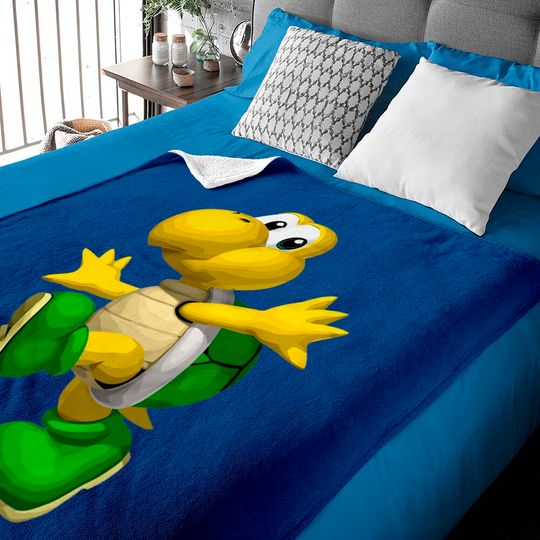 Discover Koopa Troopa Premium Unisex Baby Blankets