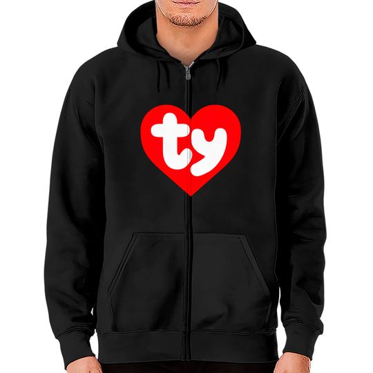 Discover Beanie Baby Tag - Toys - Zip Hoodies