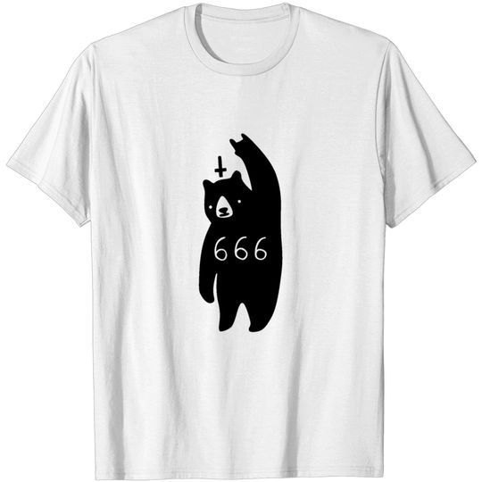 Discover Black Bear Metal T-shirt