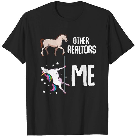 Discover Realtor Realtor - Magical Unicorn Real Estate Agent T-Shirts