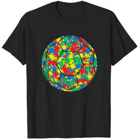 Discover Soccer Player Funny Sport Lover Soccer Autism Awareness Men Women Kids T-Shirts
