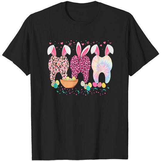 Discover Cute Tooth Dental Squad Easter T-shirt