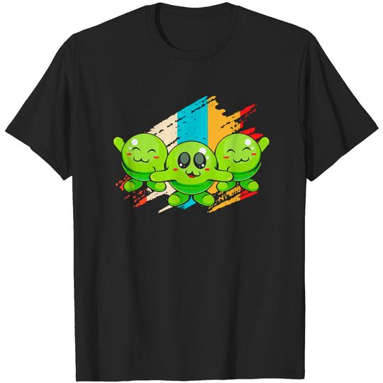 Discover Vegetables Vegan Peas (9) T-Shirts