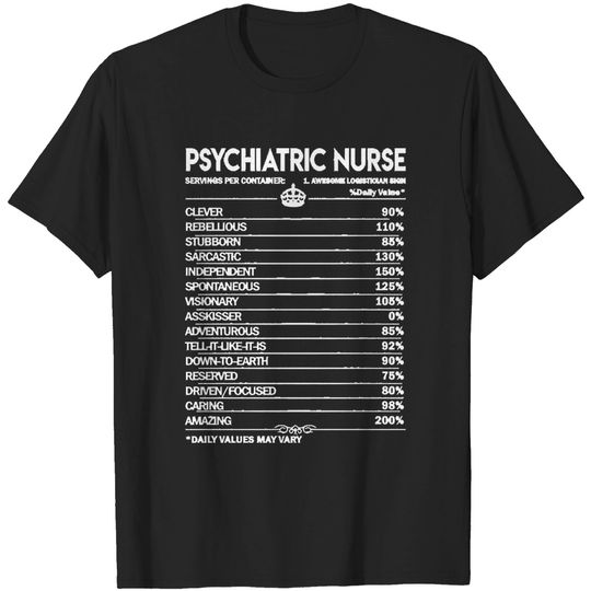 Discover Psychiatric Nurse Gift T-Shirt