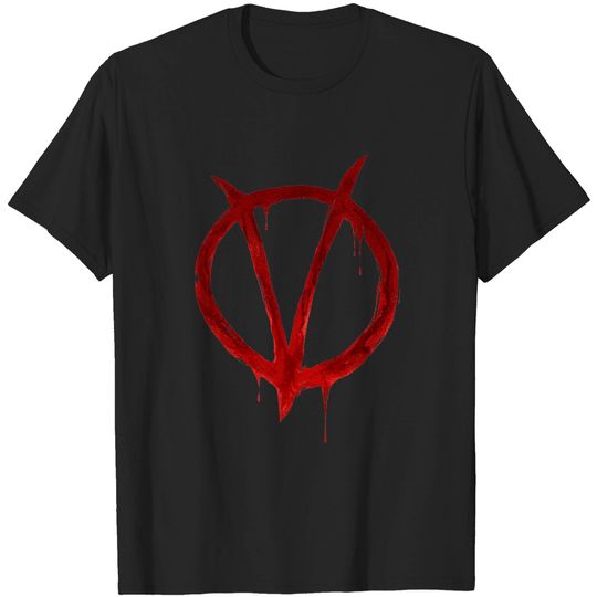 Discover V For Vendetta Sign - V For Vendetta - T-Shirt
