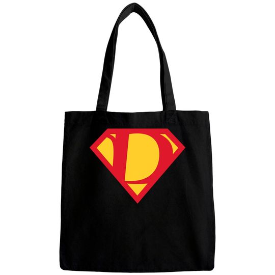 Discover Letter D - Superman - Bags