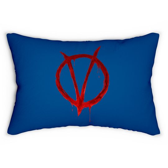 Discover V For Vendetta Sign - V For Vendetta - Lumbar Pillows