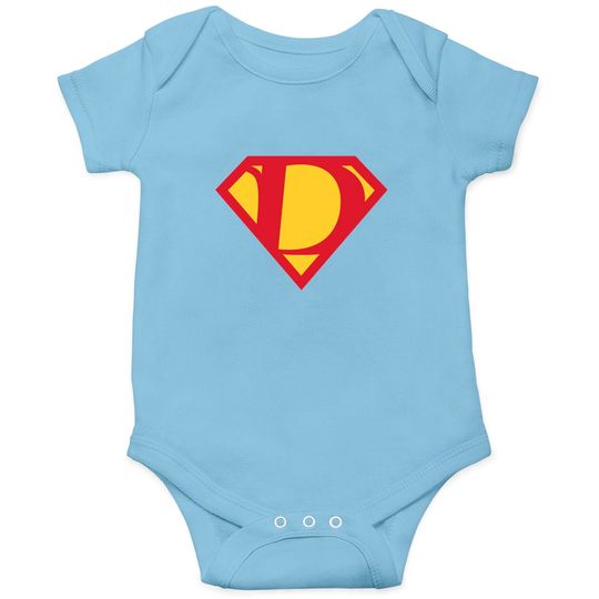 Discover Letter D - Superman - Onesie