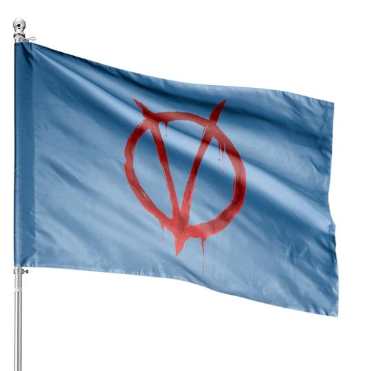 Discover V For Vendetta Sign - V For Vendetta - House Flags