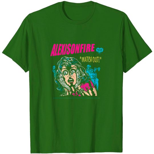 Discover Alexisonfire Watch Out Album Hardcore Band Vtg Black Clothing Tshirt Size S- 3XL